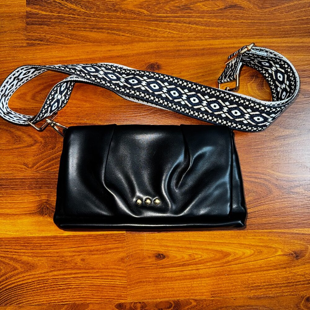 Pretty Simple Aurora Black Crossbody Clutch Bag